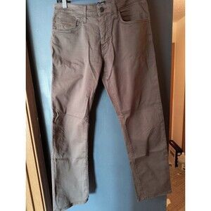 Mavi Jeans Zach Straight Leg Brown Mens Size 31x30